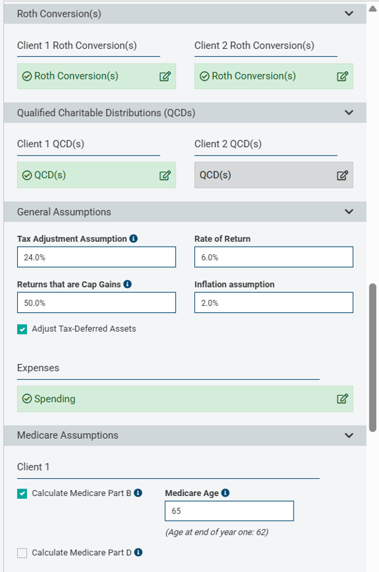 040_Control-Panel-RothConversions-QCDs-GeneralAssumptions-Medicare-Assumptions