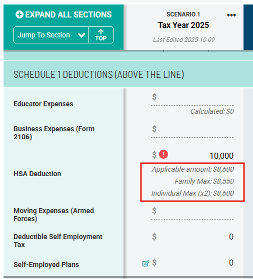 HSA Max