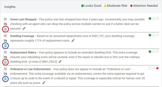 InsuranceReportInsightsToAgentLetterOrNot