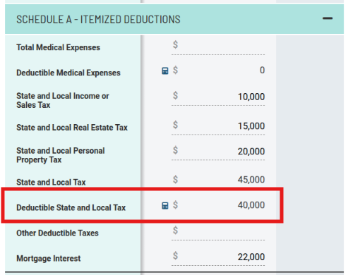 Deductible Tax