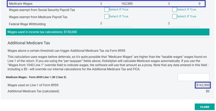 Medicare Wages