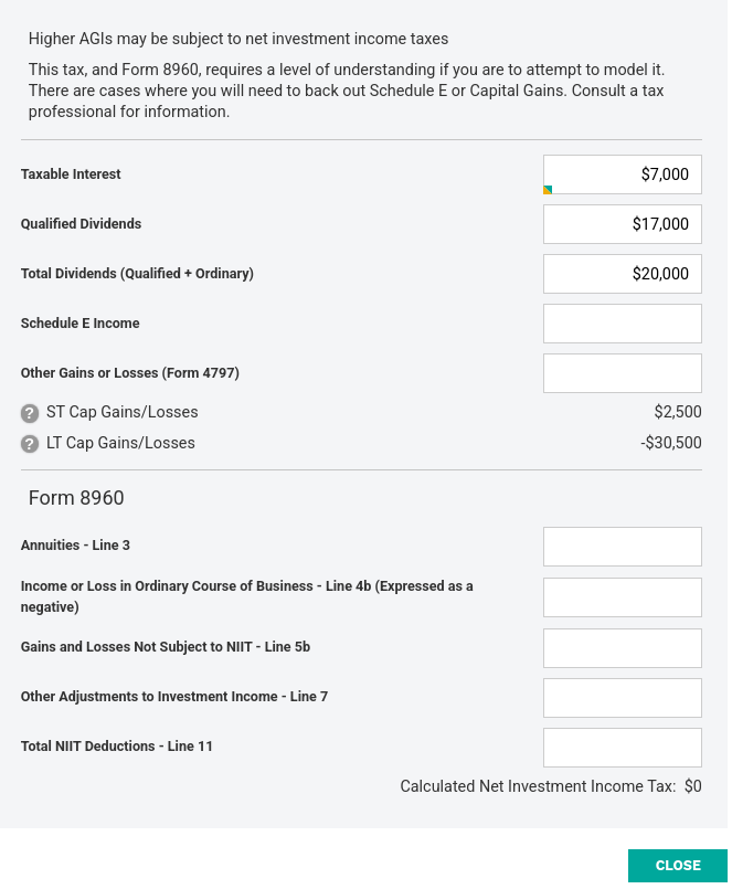 1040 Interest Dividends