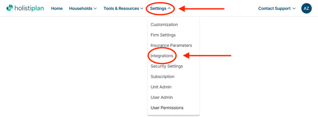 Settings_Integrations