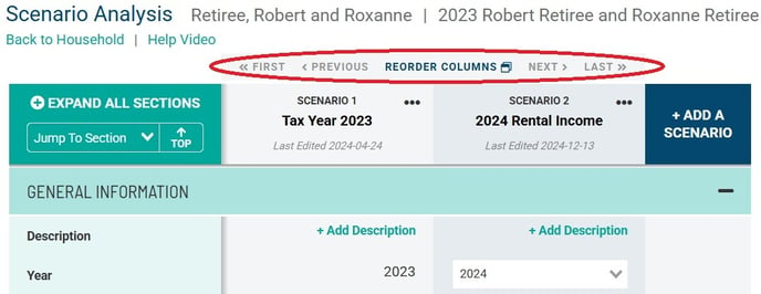 reorder columns