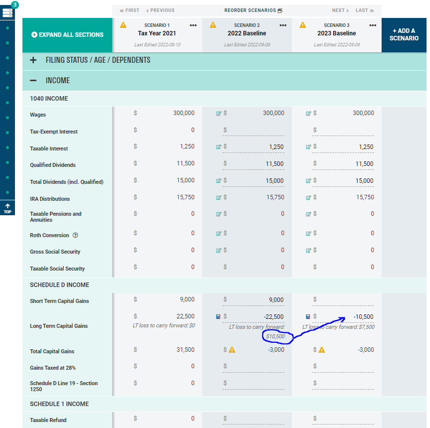 How Do I Model Capital Gains?